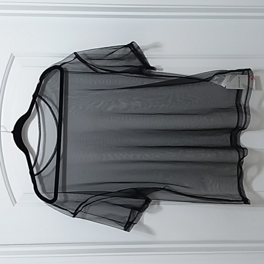 Black Sheer Shirt